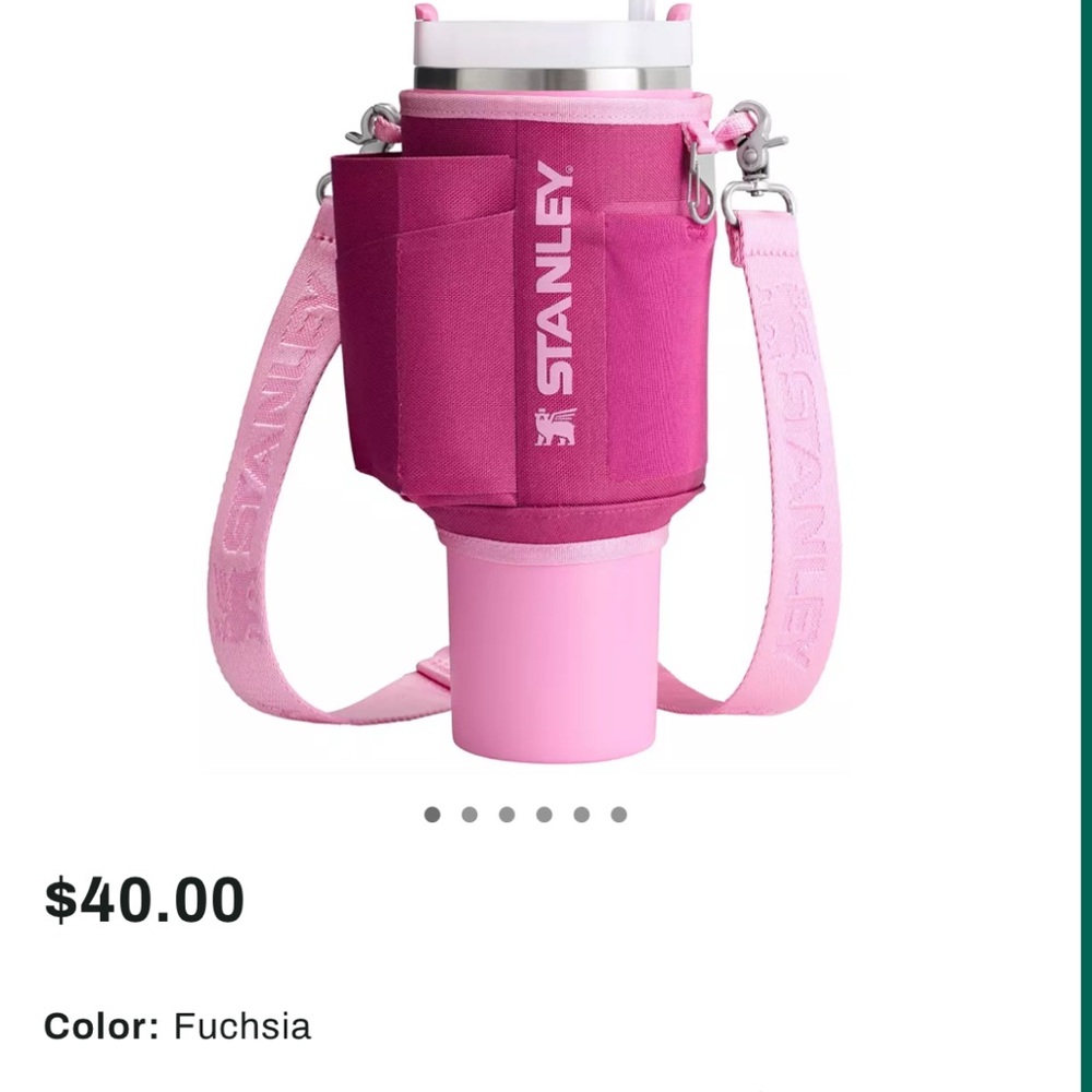 Stanley Pink Drink Holder (doesn’t have the pink strap)